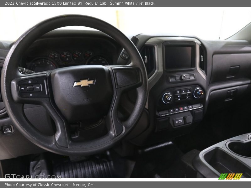Dashboard of 2022 Silverado 1500 Limited WT Regular Cab