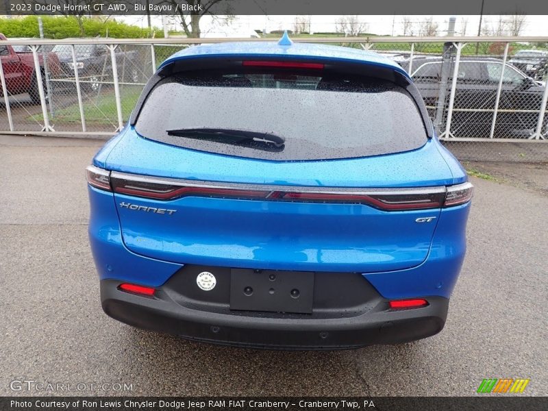 Blu Bayou / Black 2023 Dodge Hornet GT AWD