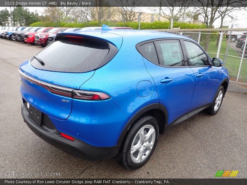 Blu Bayou / Black 2023 Dodge Hornet GT AWD