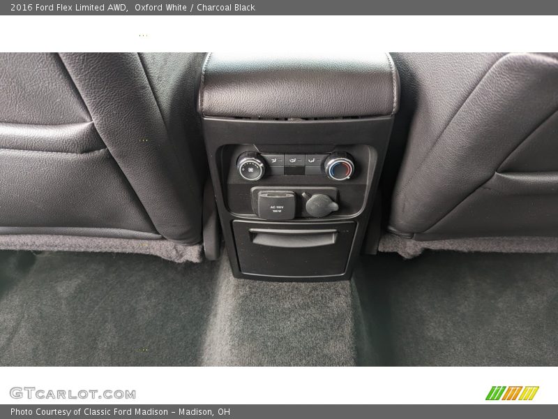 Oxford White / Charcoal Black 2016 Ford Flex Limited AWD