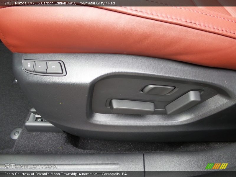 Polymetal Gray / Red 2023 Mazda CX-5 S Carbon Edition AWD
