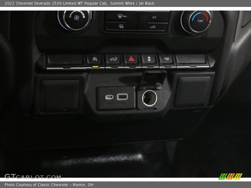 Controls of 2022 Silverado 1500 Limited WT Regular Cab