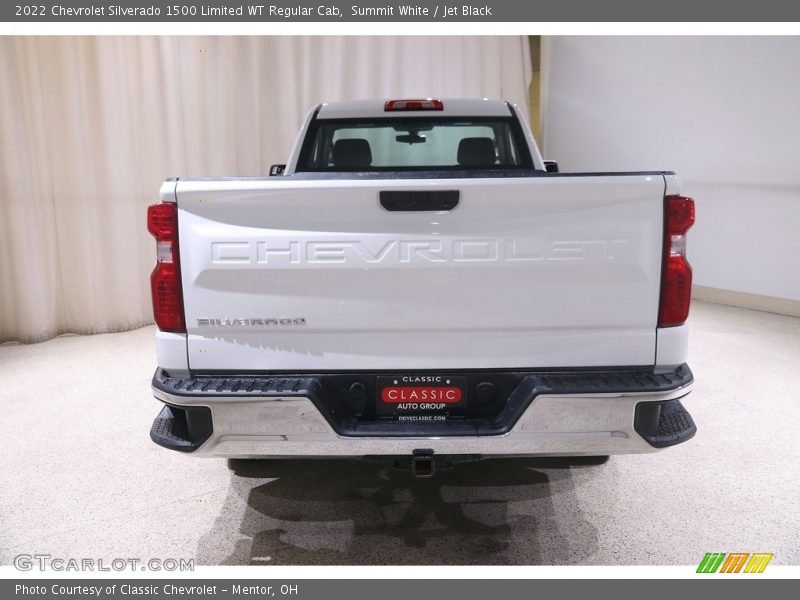 Summit White / Jet Black 2022 Chevrolet Silverado 1500 Limited WT Regular Cab