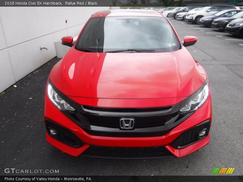  2018 Civic EX Hatchback Rallye Red