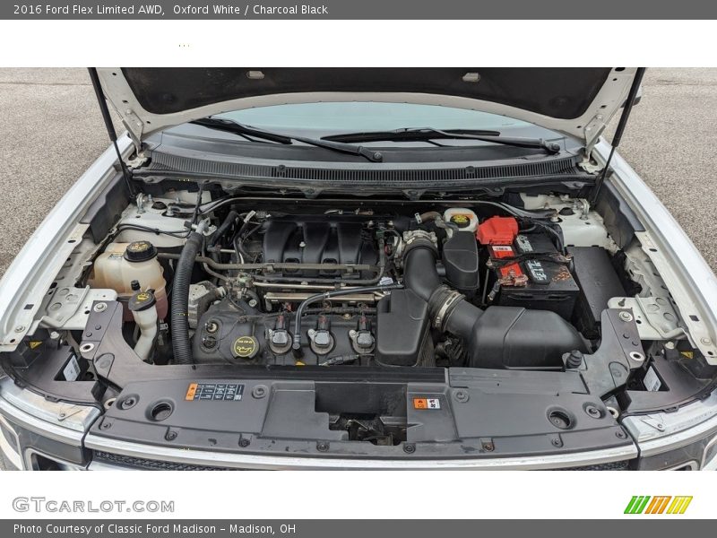 Oxford White / Charcoal Black 2016 Ford Flex Limited AWD