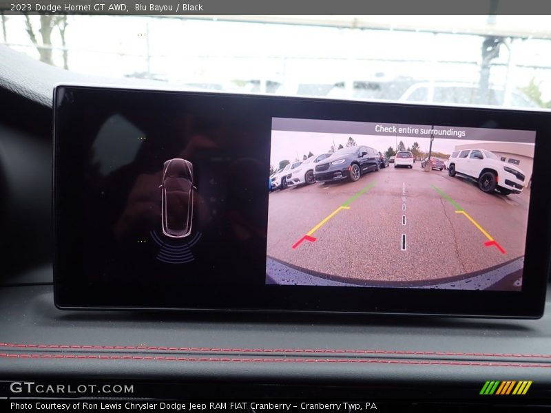 Blu Bayou / Black 2023 Dodge Hornet GT AWD