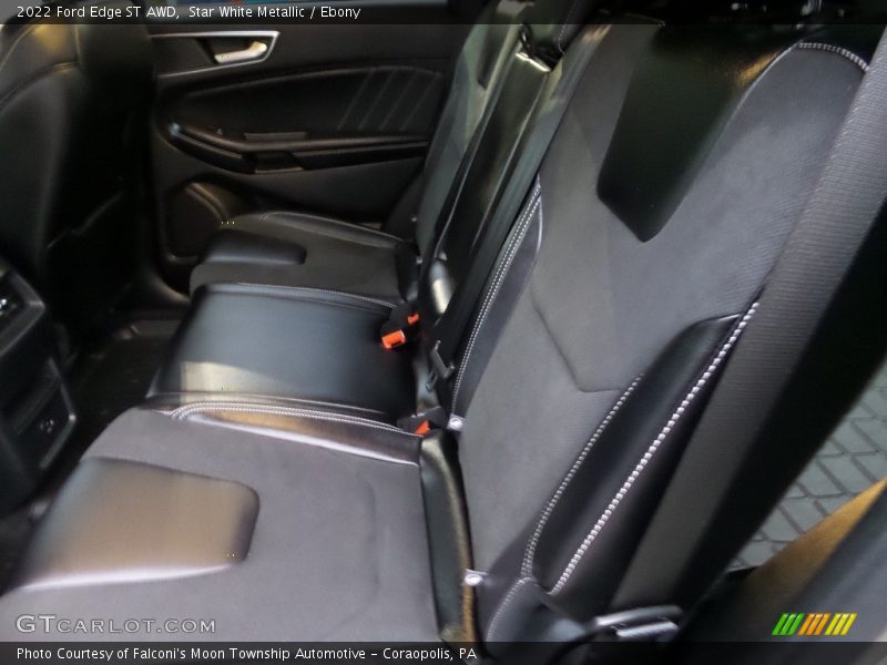 Star White Metallic / Ebony 2022 Ford Edge ST AWD