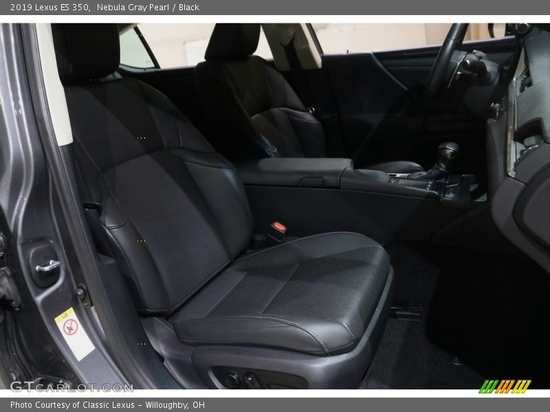Nebula Gray Pearl / Black 2019 Lexus ES 350