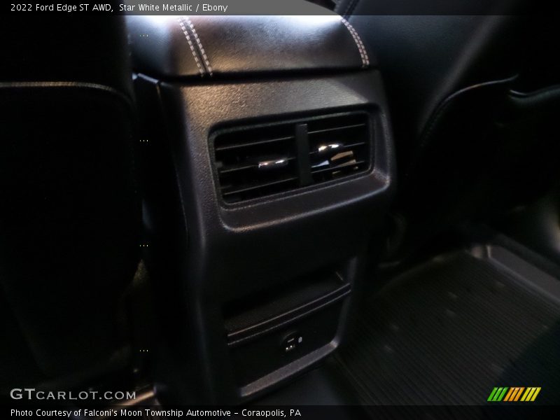Star White Metallic / Ebony 2022 Ford Edge ST AWD
