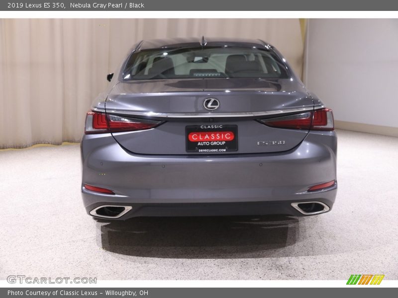 Nebula Gray Pearl / Black 2019 Lexus ES 350