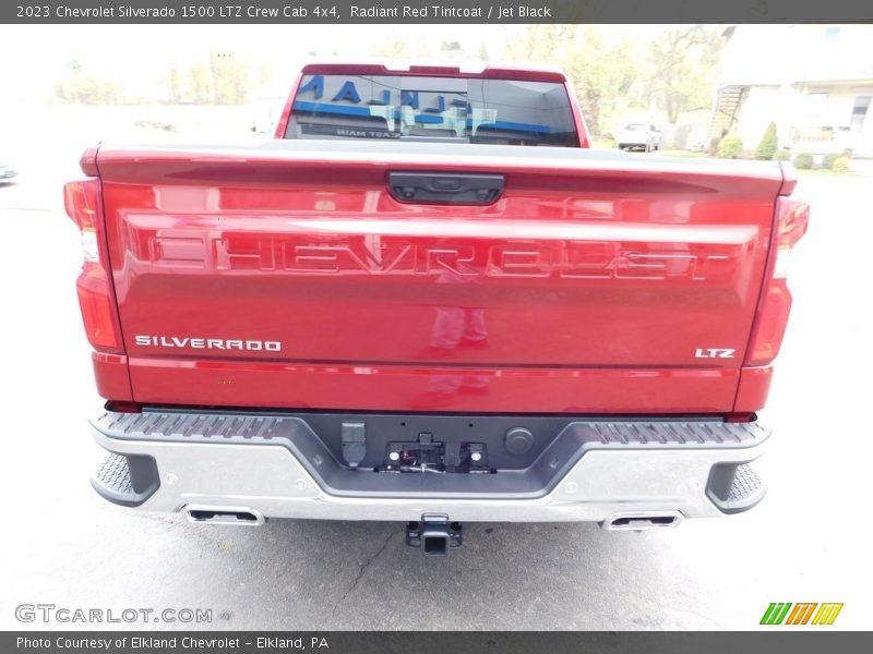 Radiant Red Tintcoat / Jet Black 2023 Chevrolet Silverado 1500 LTZ Crew Cab 4x4