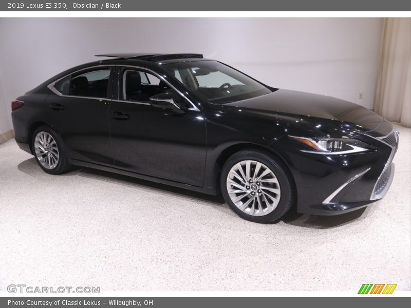 Obsidian / Black 2019 Lexus ES 350