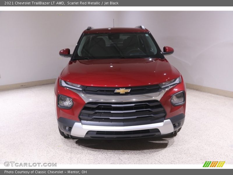 Scarlet Red Metallic / Jet Black 2021 Chevrolet TrailBlazer LT AWD