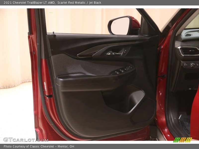 Scarlet Red Metallic / Jet Black 2021 Chevrolet TrailBlazer LT AWD