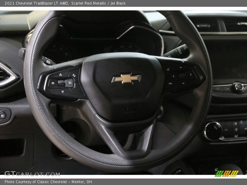 Scarlet Red Metallic / Jet Black 2021 Chevrolet TrailBlazer LT AWD