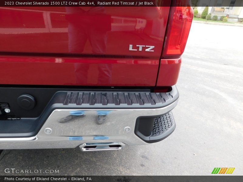 Radiant Red Tintcoat / Jet Black 2023 Chevrolet Silverado 1500 LTZ Crew Cab 4x4