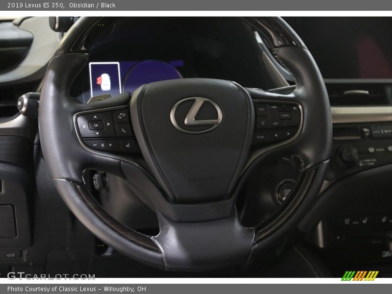 Obsidian / Black 2019 Lexus ES 350