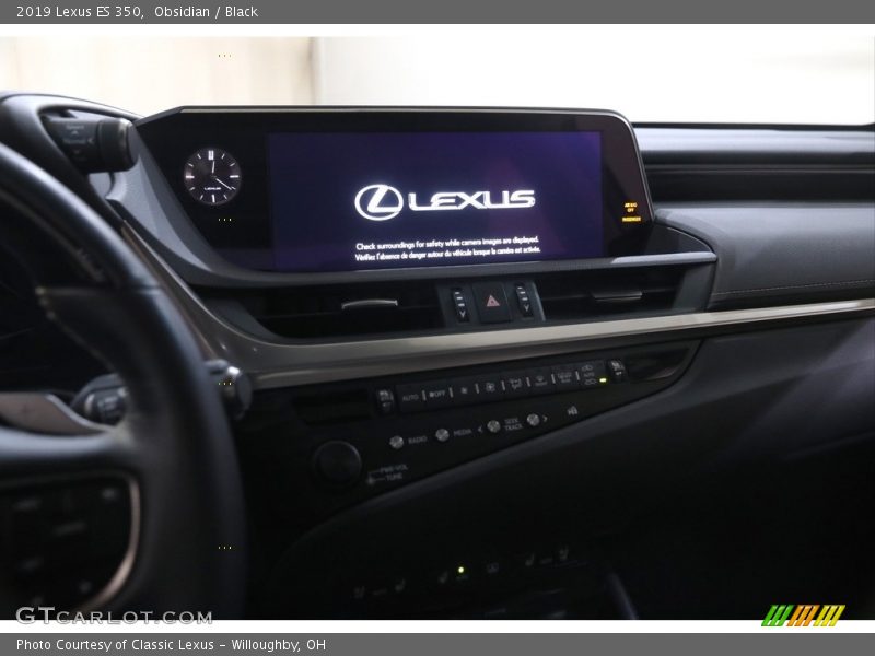 Obsidian / Black 2019 Lexus ES 350