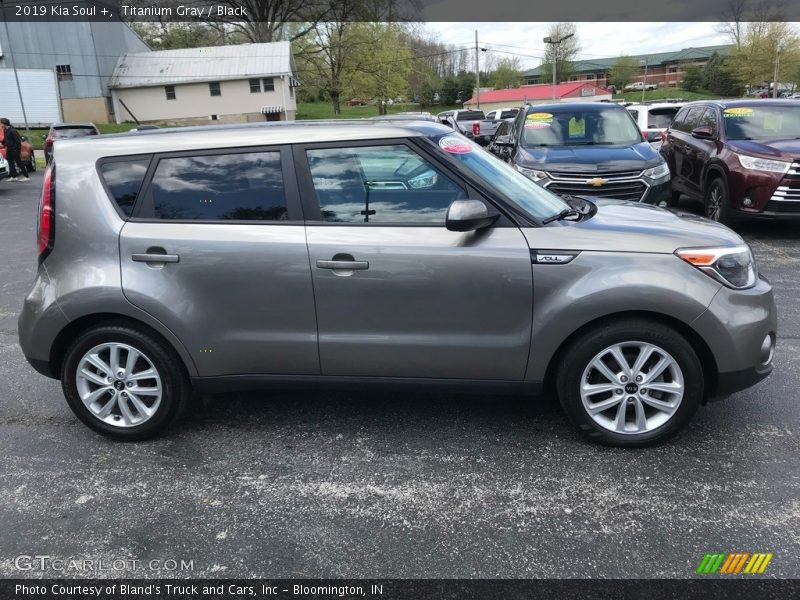 Titanium Gray / Black 2019 Kia Soul +