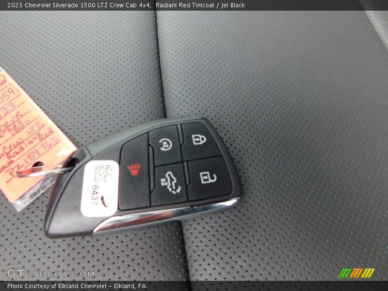 Keys of 2023 Silverado 1500 LTZ Crew Cab 4x4