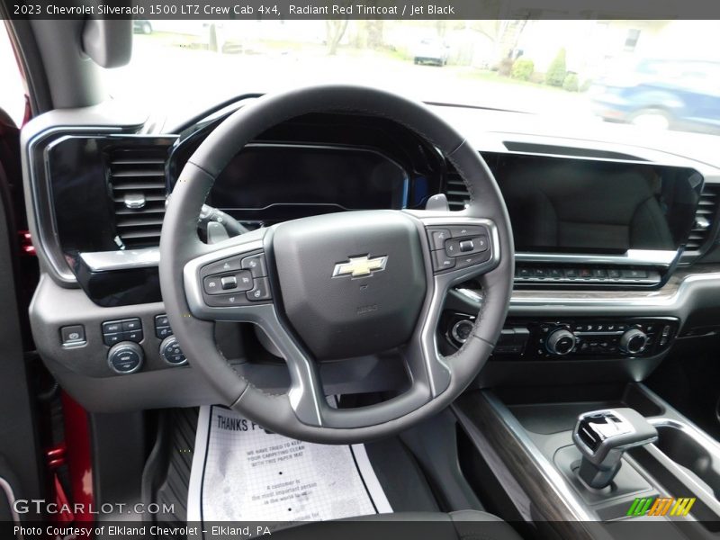Dashboard of 2023 Silverado 1500 LTZ Crew Cab 4x4