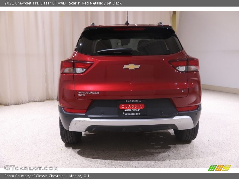 Scarlet Red Metallic / Jet Black 2021 Chevrolet TrailBlazer LT AWD