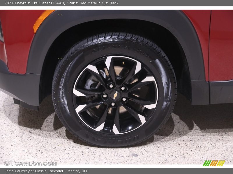 Scarlet Red Metallic / Jet Black 2021 Chevrolet TrailBlazer LT AWD