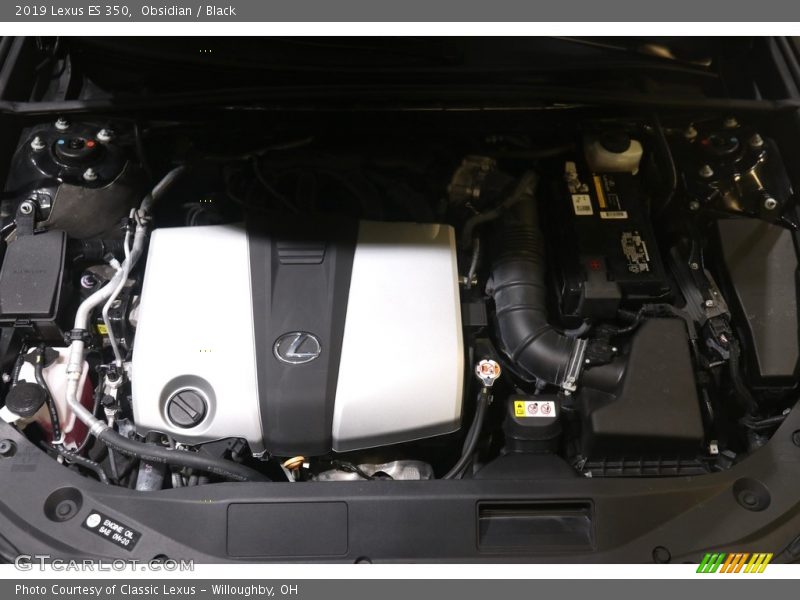 Obsidian / Black 2019 Lexus ES 350