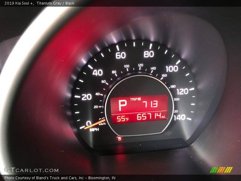 Titanium Gray / Black 2019 Kia Soul +