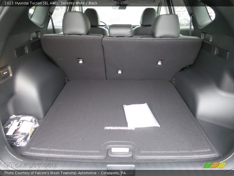 Serenity White / Black 2023 Hyundai Tucson SEL AWD