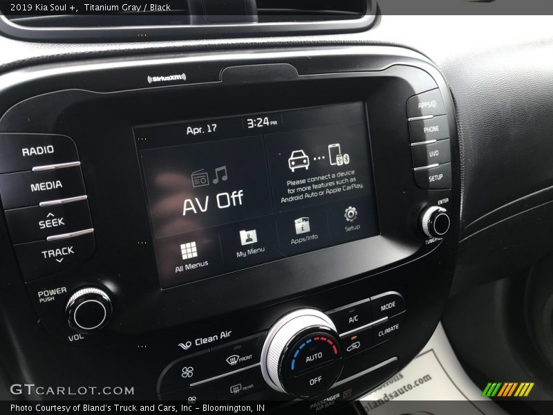 Titanium Gray / Black 2019 Kia Soul +