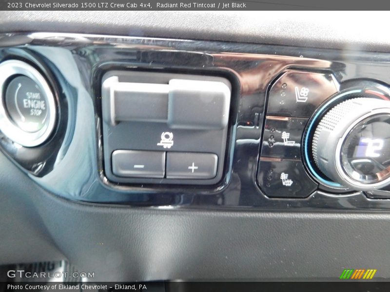 Radiant Red Tintcoat / Jet Black 2023 Chevrolet Silverado 1500 LTZ Crew Cab 4x4