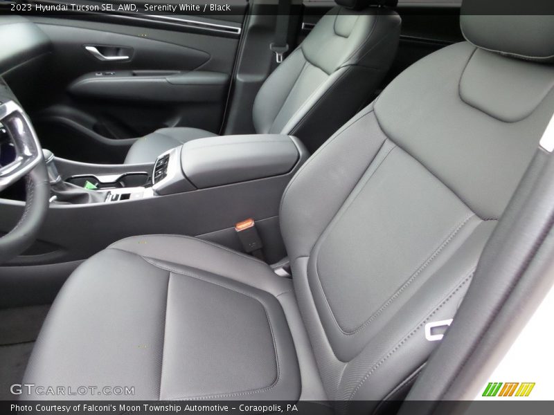 Serenity White / Black 2023 Hyundai Tucson SEL AWD