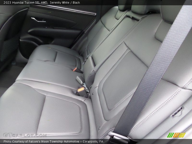 Serenity White / Black 2023 Hyundai Tucson SEL AWD