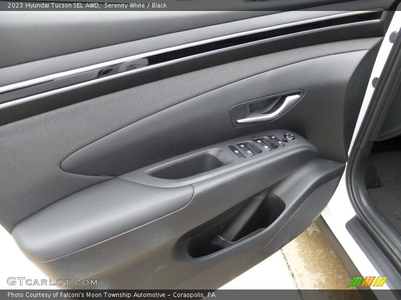 Serenity White / Black 2023 Hyundai Tucson SEL AWD