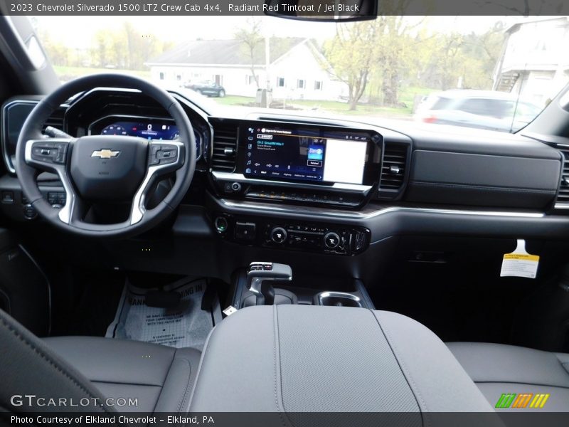 Radiant Red Tintcoat / Jet Black 2023 Chevrolet Silverado 1500 LTZ Crew Cab 4x4