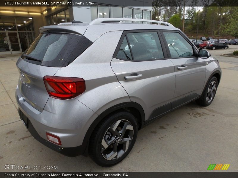 Shimmering Silver / Gray 2023 Hyundai Venue SEL