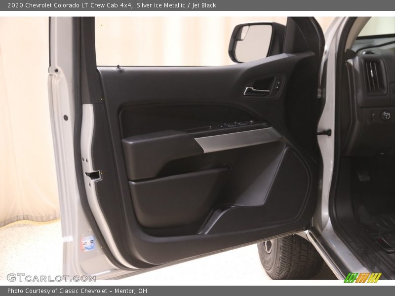 Silver Ice Metallic / Jet Black 2020 Chevrolet Colorado LT Crew Cab 4x4