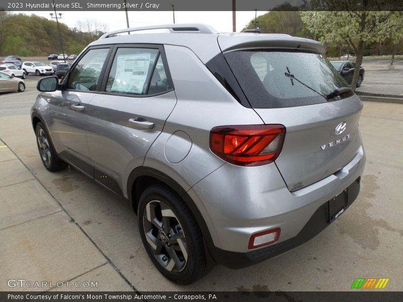 Shimmering Silver / Gray 2023 Hyundai Venue SEL