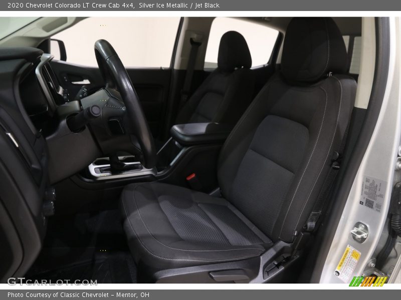 Silver Ice Metallic / Jet Black 2020 Chevrolet Colorado LT Crew Cab 4x4