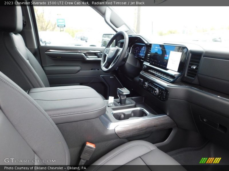Radiant Red Tintcoat / Jet Black 2023 Chevrolet Silverado 1500 LTZ Crew Cab 4x4
