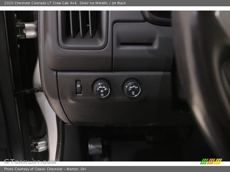Silver Ice Metallic / Jet Black 2020 Chevrolet Colorado LT Crew Cab 4x4