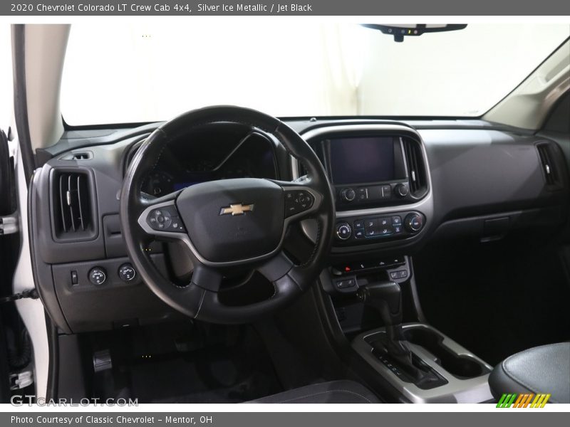 Silver Ice Metallic / Jet Black 2020 Chevrolet Colorado LT Crew Cab 4x4
