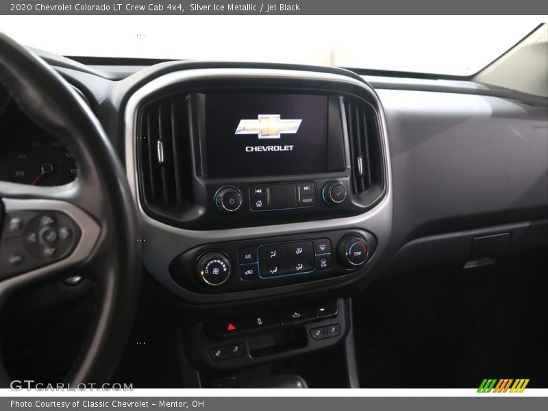 Silver Ice Metallic / Jet Black 2020 Chevrolet Colorado LT Crew Cab 4x4