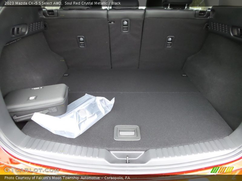 Soul Red Crystal Metallic / Black 2023 Mazda CX-5 S Select AWD