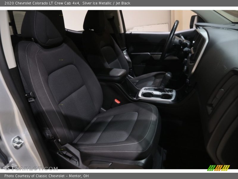 Silver Ice Metallic / Jet Black 2020 Chevrolet Colorado LT Crew Cab 4x4