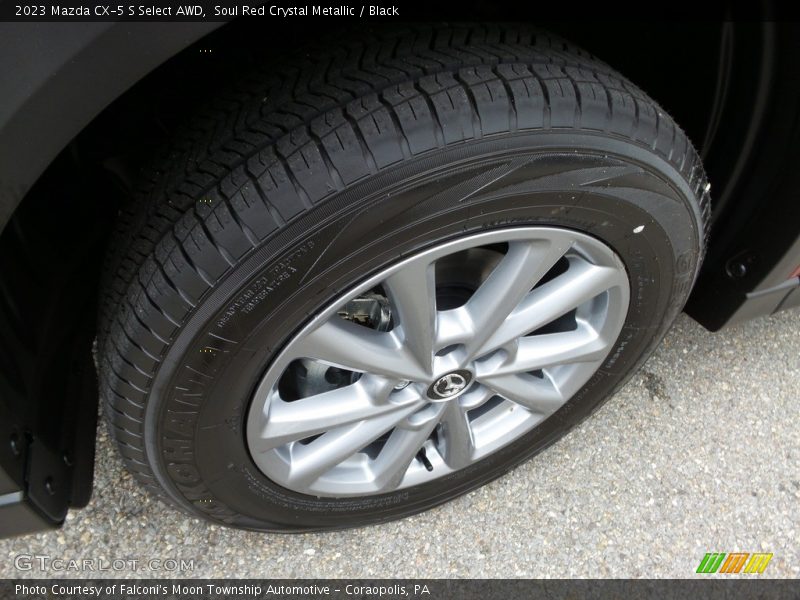 Soul Red Crystal Metallic / Black 2023 Mazda CX-5 S Select AWD