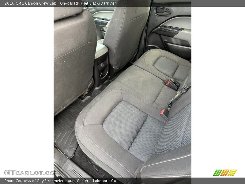 Onyx Black / Jet Black/Dark Ash 2016 GMC Canyon Crew Cab