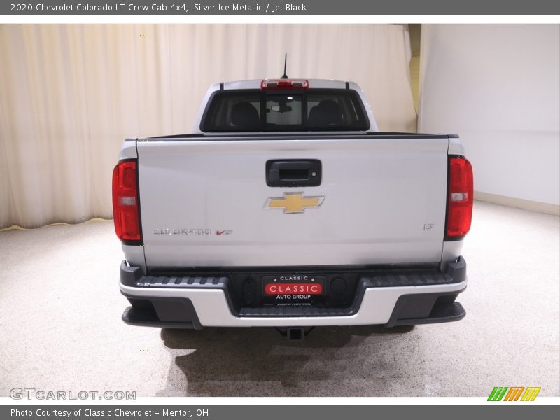Silver Ice Metallic / Jet Black 2020 Chevrolet Colorado LT Crew Cab 4x4