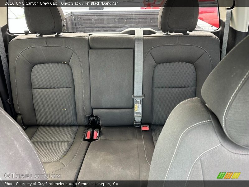 Onyx Black / Jet Black/Dark Ash 2016 GMC Canyon Crew Cab